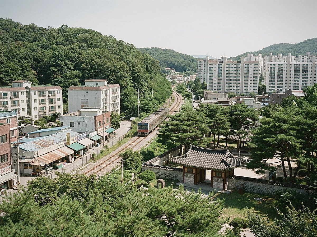 남양주시 평내·호평·금곡 전경